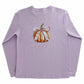 GIRLS LOGO TEE - LAVENDER PUMPKIN