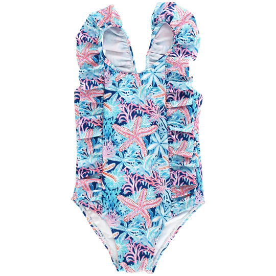 GIRLS SPANDEX SWIMSUIT - REEF