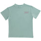 GIRLS LOGO TEE CRAB ON SEAGLASS