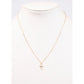 BELIEF CROSS NECKLACE - GOLD
