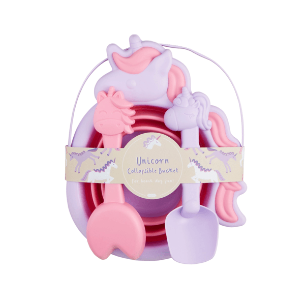 UNICORN COLLAPSIBLE  SAND BUCKET