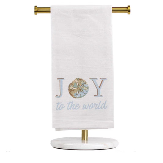 JOY SAND DOLLAR FLOUR SACK HAND TOWEL