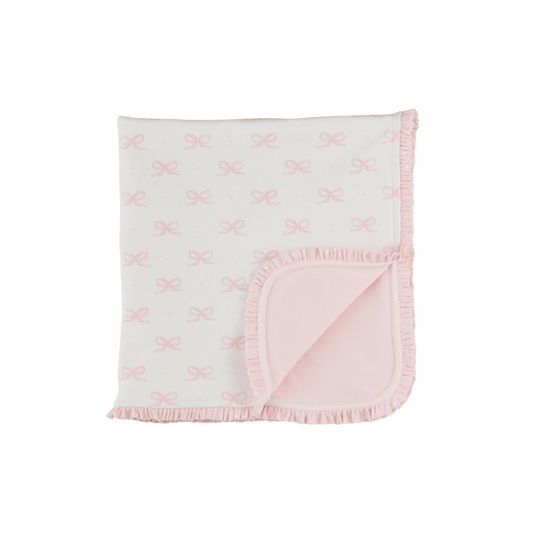 GIRL BOWS ARRIVAL BLANKET