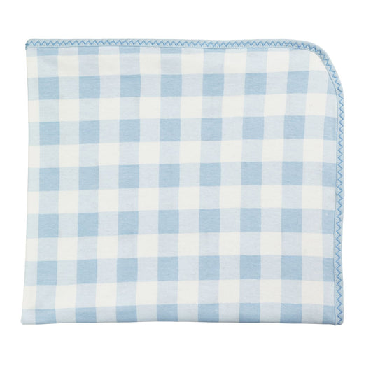 BOY GINGHAM ARRIVAL BLANKET