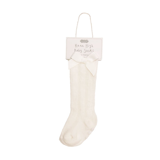KNEE HIGH INFANT BABY SOCKS - ASSORTED