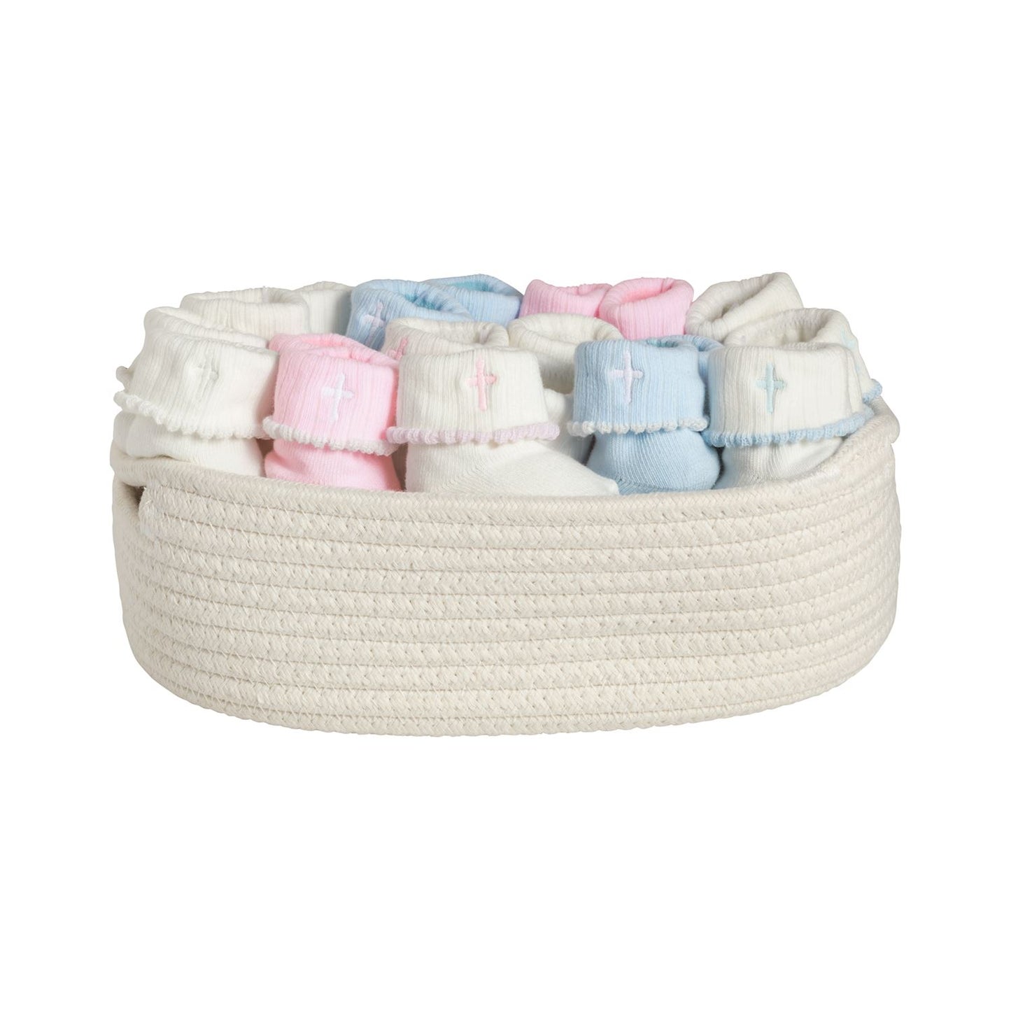 CROSS FOLD OVER SOCKS - ASSORTED COLORS
