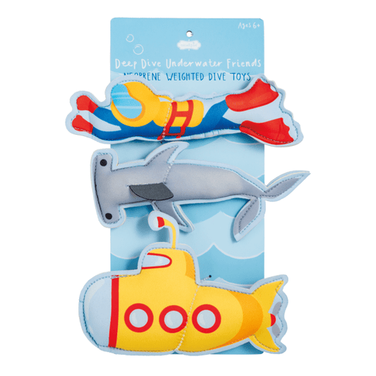 UNDERWATER NEOPRENE DIVE TOYS
