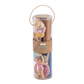 WOODEN TOY TUBE SET - ASSORTED