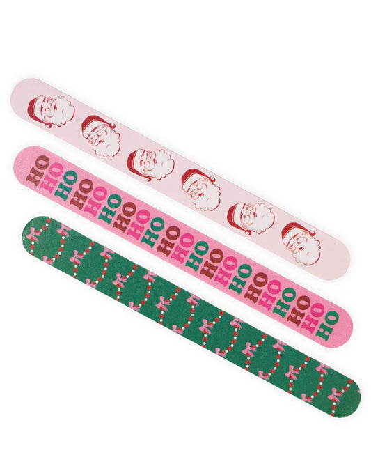 CANDY CANE NAIL FILES (SET OF 3)