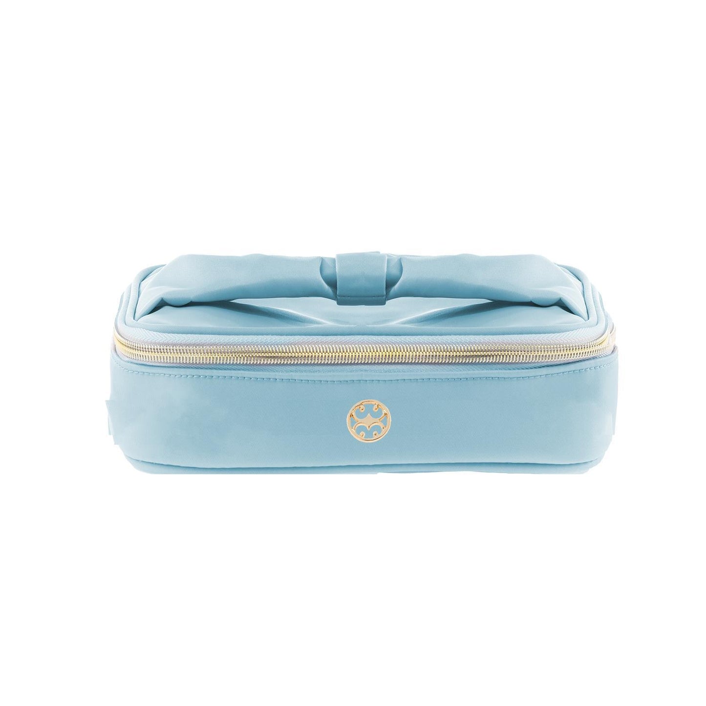KISS & MAKE UP MINI BAG - LIGHT BLUE