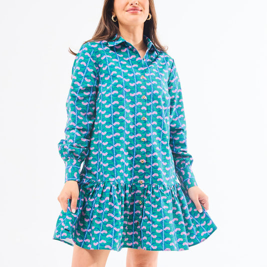 FIONA DRESS - HONEY VINES