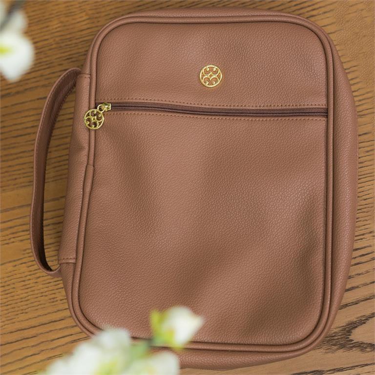 BIBLE COVER - CAMEL
