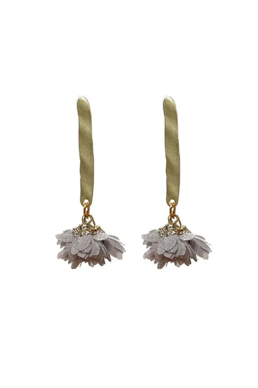 FLUTTER EARRINGS - GREY