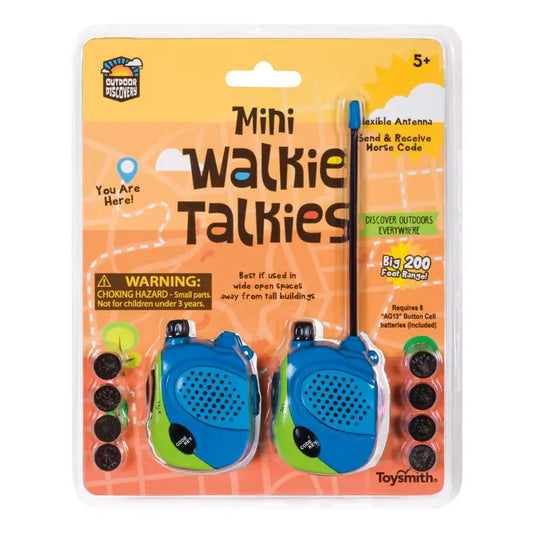 OUTDOOR DISCOVERY MINI WALKIE TALKIE - SET OF 2