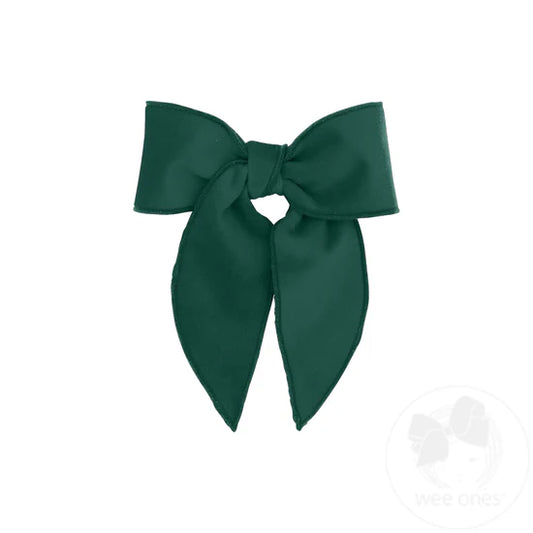 MEDIUM VELVET BOWTIE BOW - ASSORTED