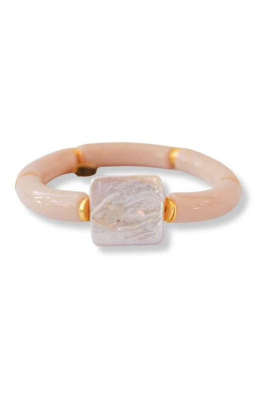TESS BRACELET - LIGHT TAN