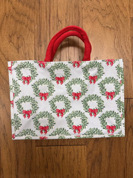 CLASSIC MARKET SHOPPER - WREATH & RIBBON