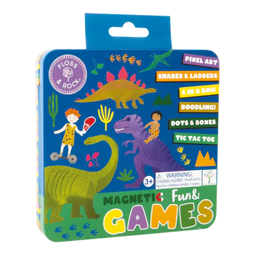 MAGNETIC FUN & GAMES TIN - ASSORTED