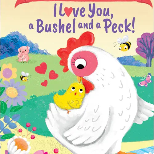 GRANDSON I LOVE YOU A BUSHEL AND A PECK!