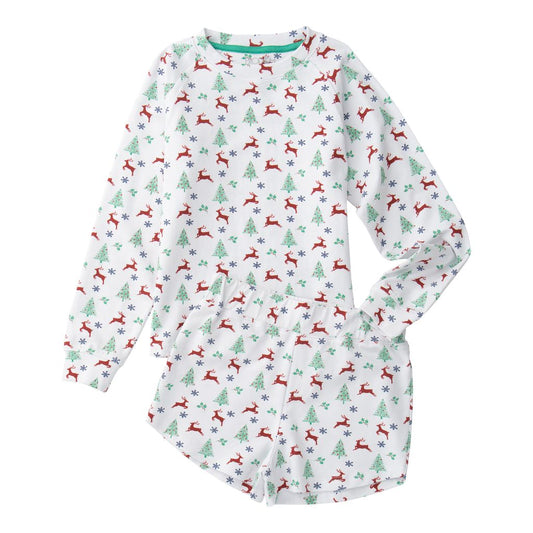 GIRL'S LOUNGE LIFE - CHRISTMAS TREE PRINT