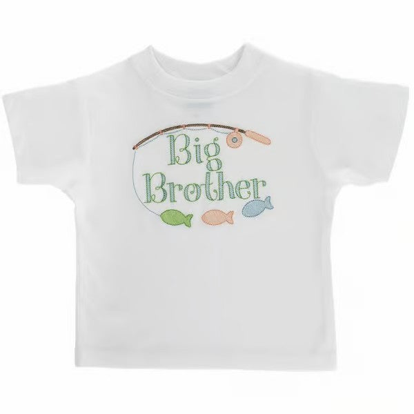 KNIT BIG BROTHER TEE - WHITE