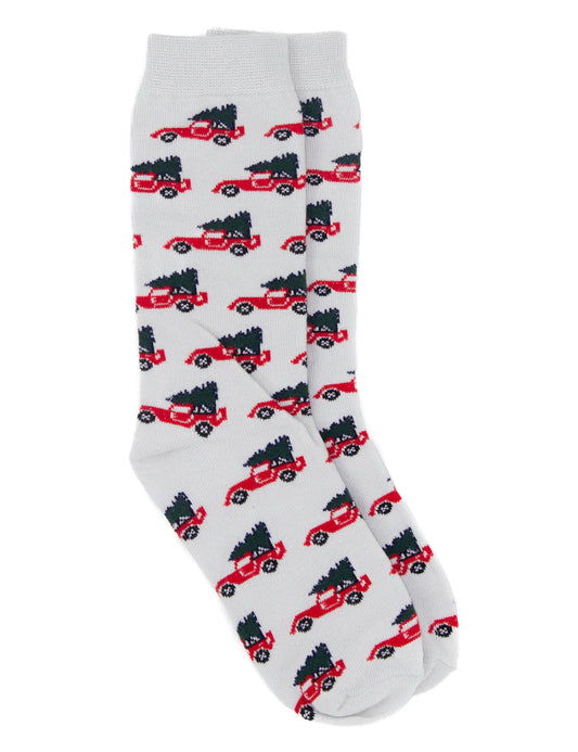 LD BOYS LUCKY DUCK SOCK - CHRISTMAS TRUCK