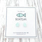 SEA GLASS STUDS - AQUA