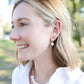 CLAMSHELL PEARL DANGLES