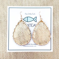 GOLDEN SNAKE SCHOONER EARRING