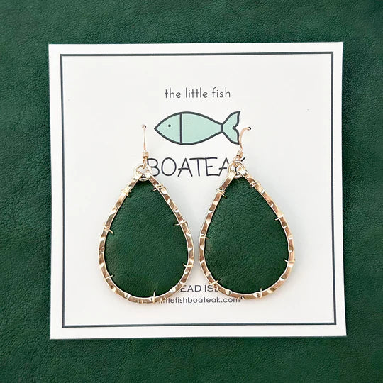 GREEN LEATHER MINI SCHOONER