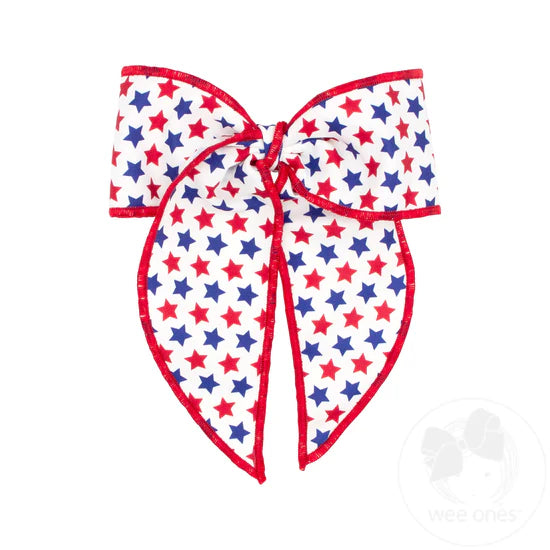 MEDIUM STARS BOWTIE TAIL BOW