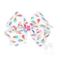 KING BEACH THEMED ICE CREAM PRINT GROSGRAIN HAIR BOW