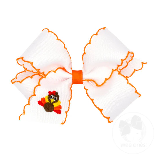 MEDIUM MOONSTITCH BOW W/TURKEY