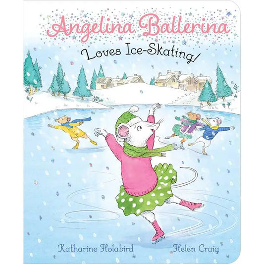 ANGELINA BALLERINA LOVES ICE SKATING BOOK