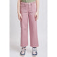 GIRLS MILLIE PATCH POCKET JEAN - MAUVE