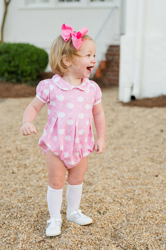 PIPER KNIT BUBBLE - PINK PUMPKINS