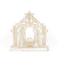 WOOD NATIVITY CHRISTMAS