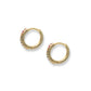 STELLA HUGGIE EARRINGS - GOLD