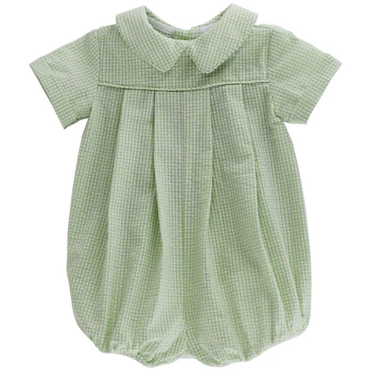 GRASS SEERSUCKER - DRESSY BUBBLE SHORT