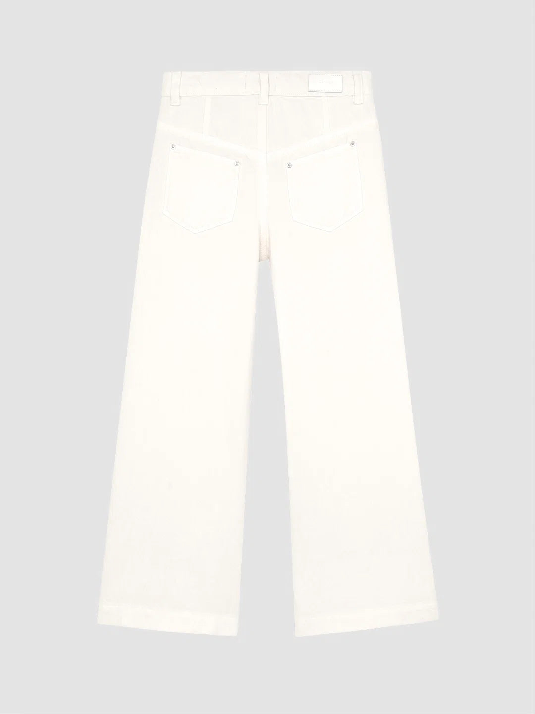 LILY WIDE LEG JEAN - SUGAR COOKIE