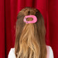 DISNEY MINNIE MOUSE FLAT ROUND HAIR CLIP - SMALL