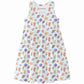 SLEEVELESS POCKET DRESS - SEASHELLS