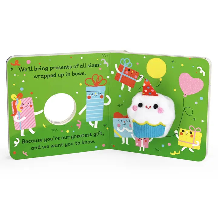 HOORAY! IT'S YOUR BIRTHDAY! CLEBRATION FINGER PUPPET BOOK