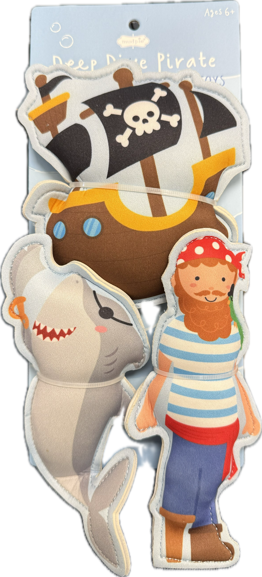 PIRATE NEOPRENE DIVE TOYS