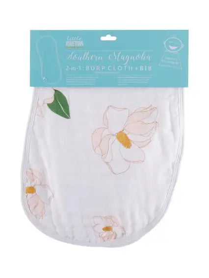 BURP CLOTH/BIB SET - ASSORTED STYLES