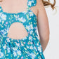 FLORAL BREEZE RUFFLE MAXI DRESS