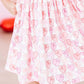 MELT MY HEART 3/4 SLEEVE RUFFLE TWIRL DRESS