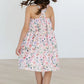 BUTTERFLY MEADOWS RUFFLE CROSS BACK DRESS