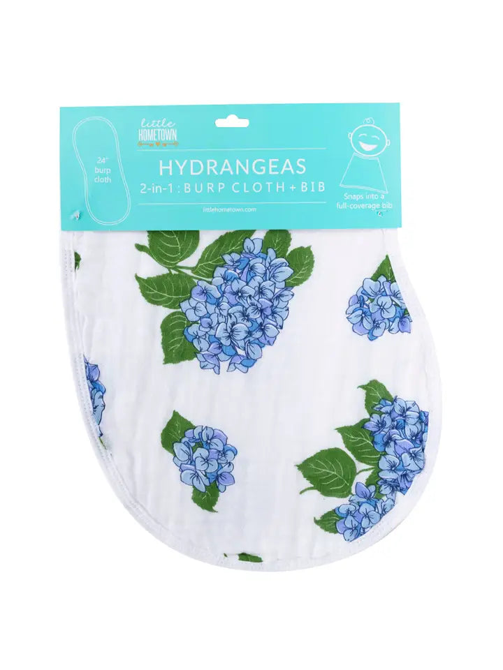BURP CLOTH/BIB SET - ASSORTED STYLES