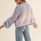 GIRLS MULTI COLOR RAINBOW SWEATER CARDIGAN